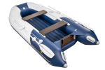Ривьера Компакт 3200 НДНД комби св-серый/синий (лодка ПВХ)