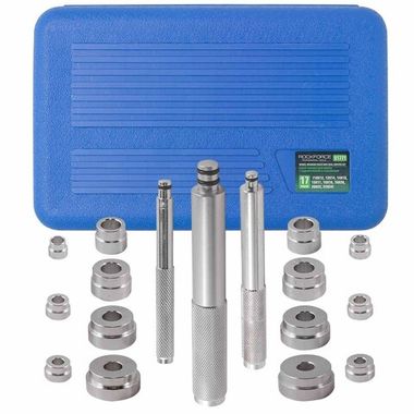 Набор оправок для работы с подшипниками и сальниками (10х12,12х14,14х16,15х17,16х18,18х20,20х22,22х24,25х27,28х30,30х34,32х36,35х40,38х42)17пр.в кейсе RockForce##Rock FORCE RF-917T1