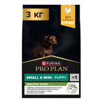 Сухой корм PRO PLAN HEALTHY START для щенков мелких и карликовых пород курица 3 кг
