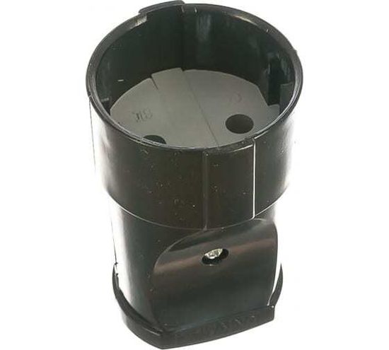 Штепсельное гнездо UNIVersal б/з чёрн.10А 250В