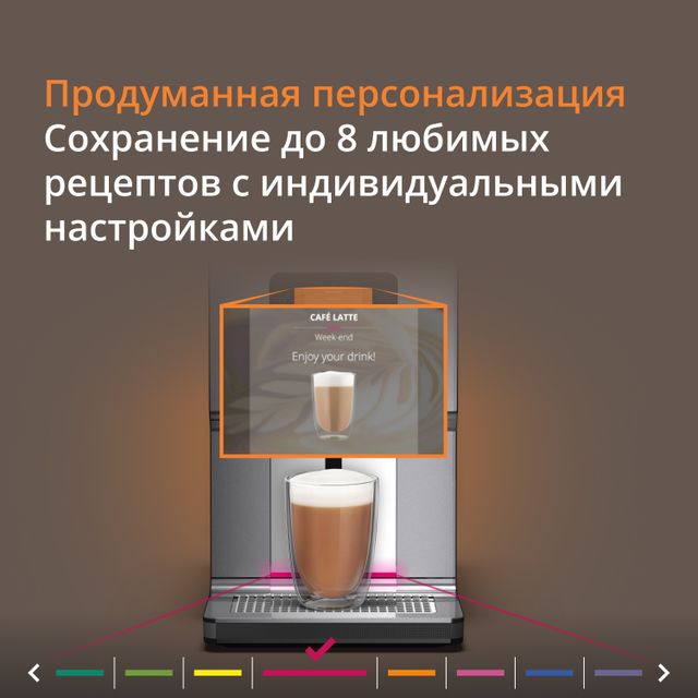 Автоматическая кофемашина KRUPS Intuition Preference+ EA875E10