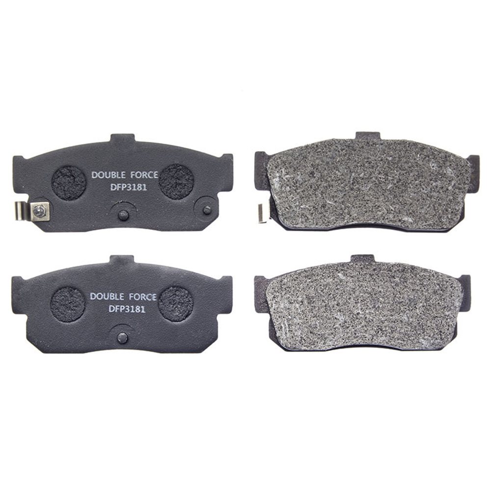 Колодки тормозные дисковые Double Force DFP3181