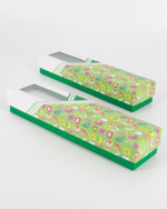 Прямоугольный футляр с прозрачным окошком 180x45x30 мм