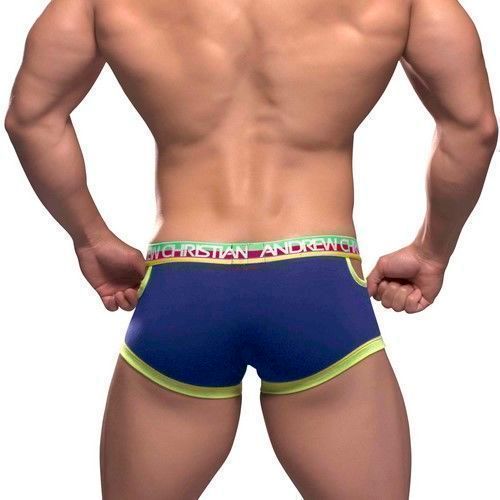 Мужские трусы боксеры Andrew Christian Teaser Boxer Violet   AC9756