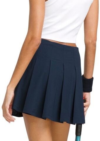 Теннисная юбка Wilson Classic Pleated - небесный