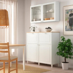 Комбинация для хранения - IKEA BESTÅ/BESTA, 120х42х240 см, под беленый дуб/белый, БЕСТО ИКЕА