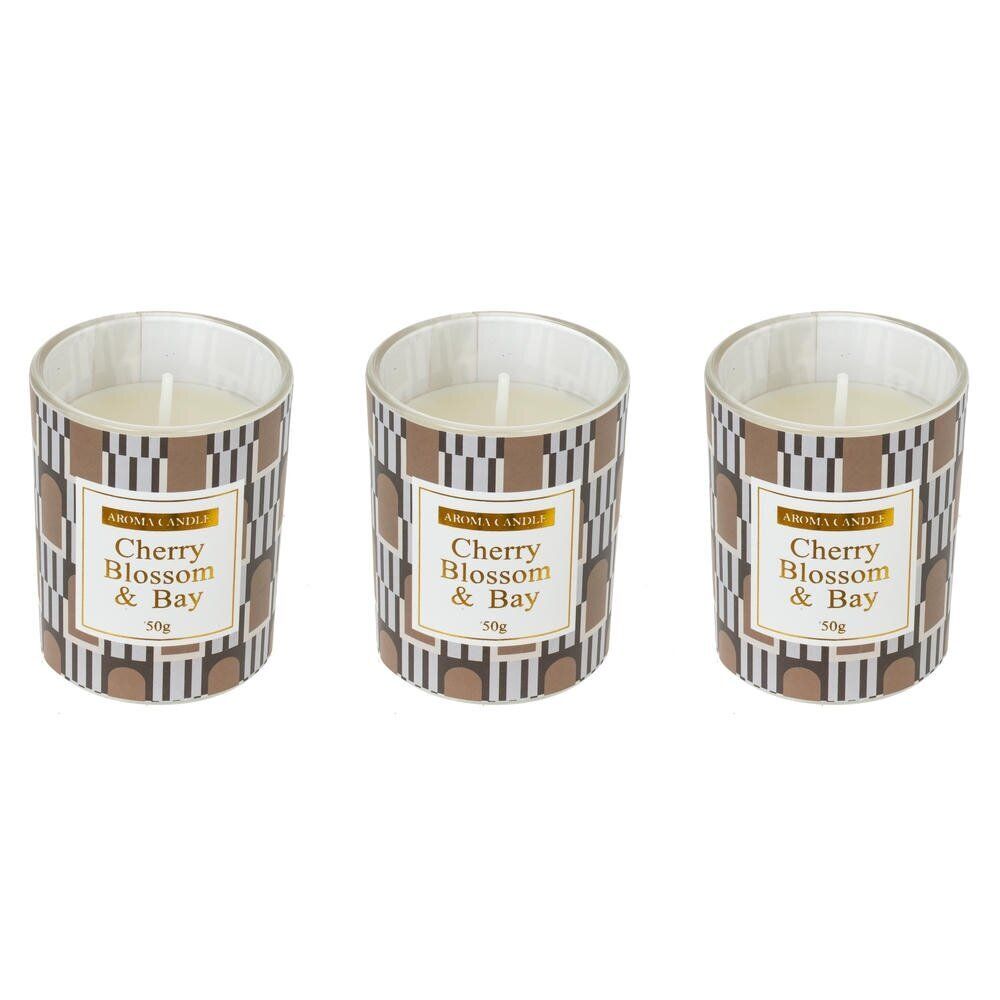 GAEM Набор из 3-х свечей ароматических, D 4.5 см, L21 W10 H5,5 см