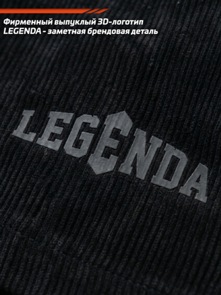 Шорты повседневные Casual LEGENDA черный