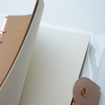 Сменный блок для блокнота, тетради на 6 колец, крафт, 80 листов