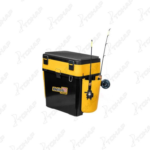 Ящик FishBox Thermo с термоконтейнером (19л/8,5л) черно-желтый (T-FB-T-19-8-BY) Helios (0)