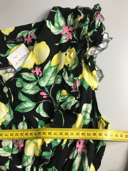 Платье Hostess с лимончиками, маркировка XL, визуально 46 размер