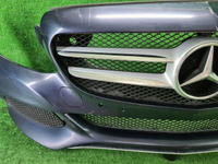 Бампер передний Mercedes C W205 (14-18) (В сборе)