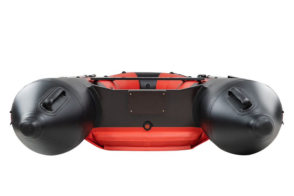 Таймень NX 3200 НДНД (лодка ПВХ под мотор) красный-черный