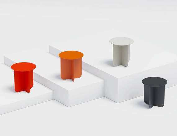 Журнальный столик Cross M, серый