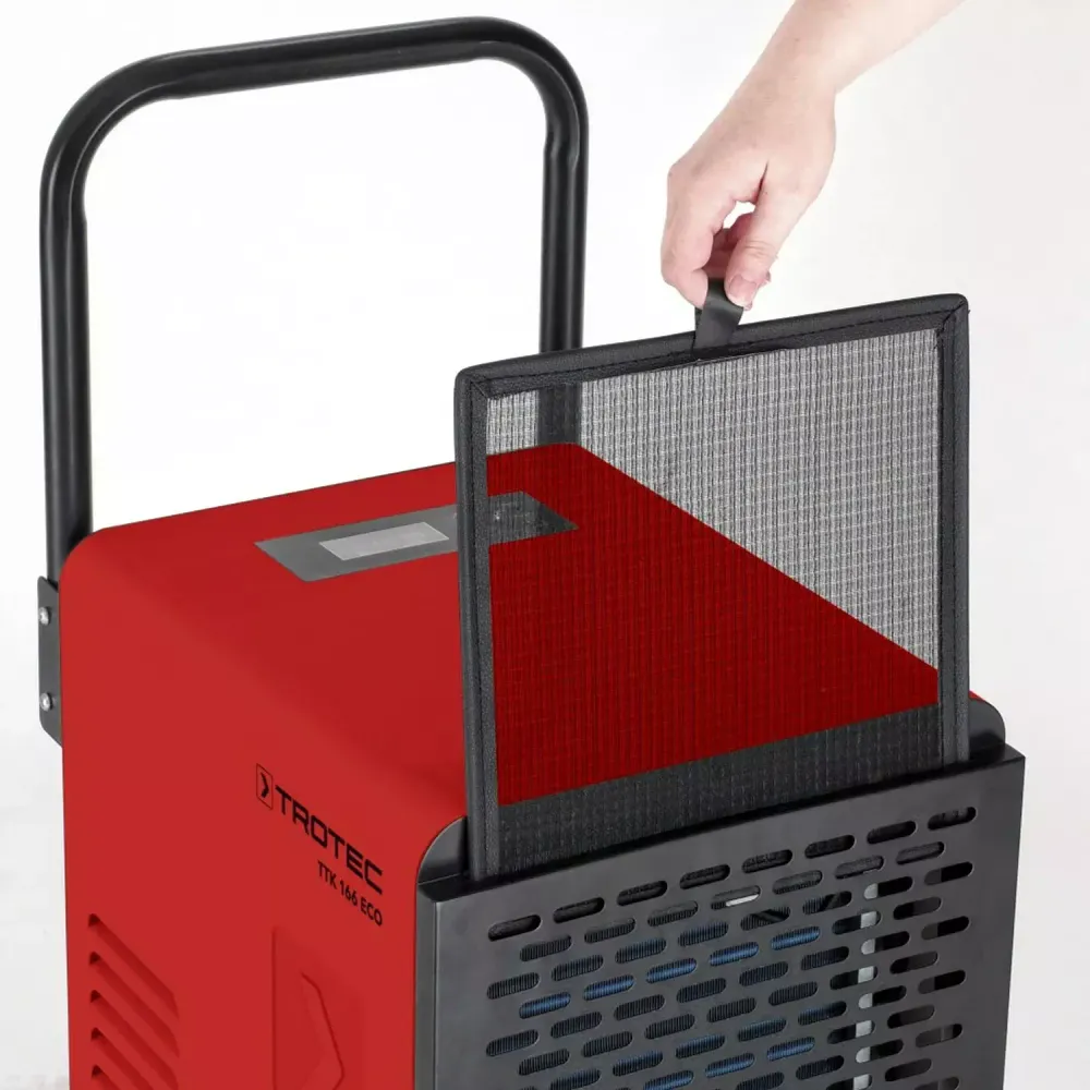 Осушитель воздуха TROTEC TTK 166 ECO - [до 52 л. за сутки / для S≈90 м²]