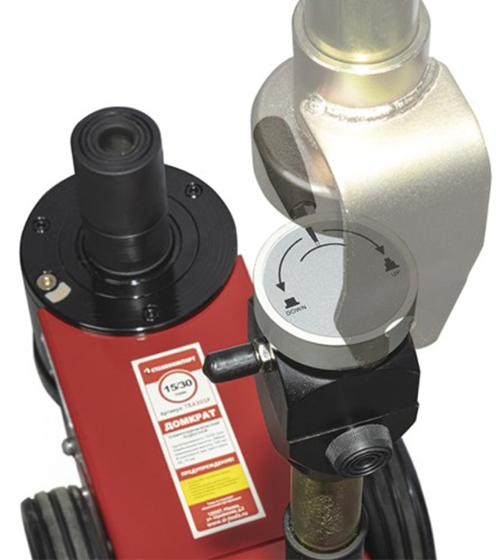 Домкрат пневмо-гидравлический СТАНКОИМПОРТ TRA30SP 15/30 тонн