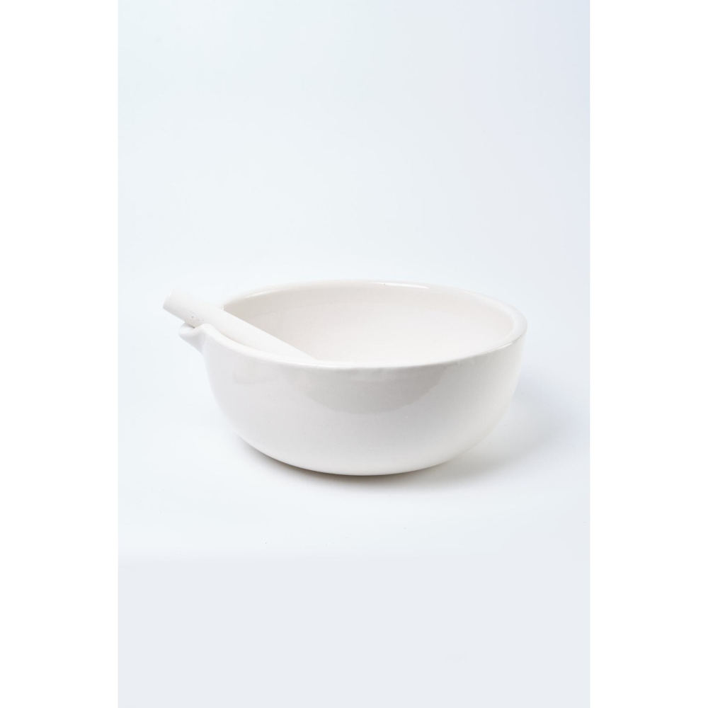 Ступка с пестиком фарфоровая, 5500 мл