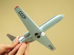Модель самолета Як-40 (М1:100, Аэрофлот СССР-87498)