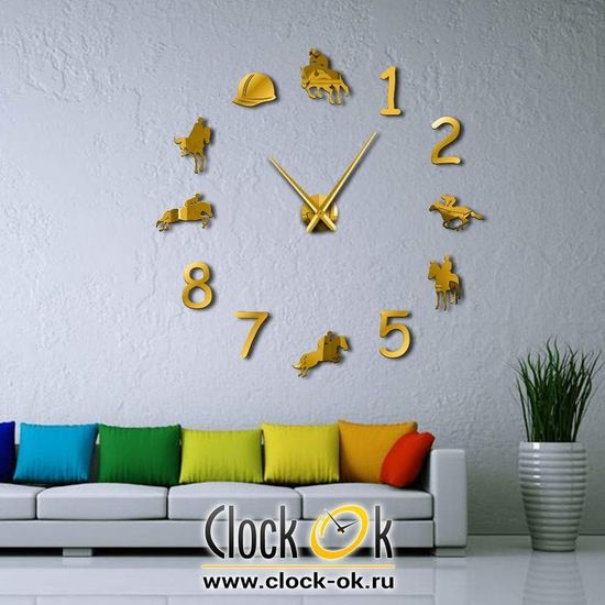 Настенные 3D часы Rodeo