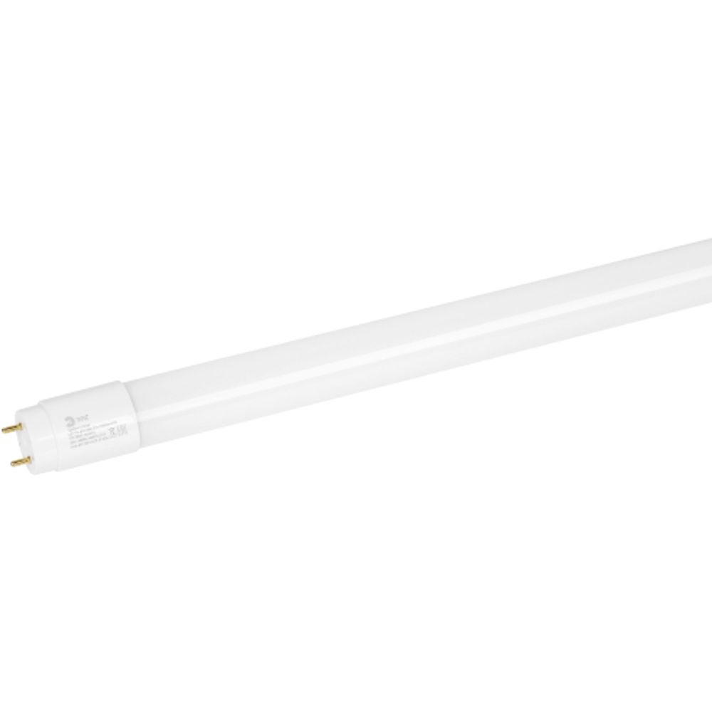 Лампа светодиодная ЭРА RED LINE LED T8-30W-840-G13-1200mm NTB 30Вт трубка стекло нейтральный белый свет G13 неповоротный | Лампы cветодиодные Линейные  (T8)