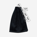 Мешочек из велюра, брендирование на ленте