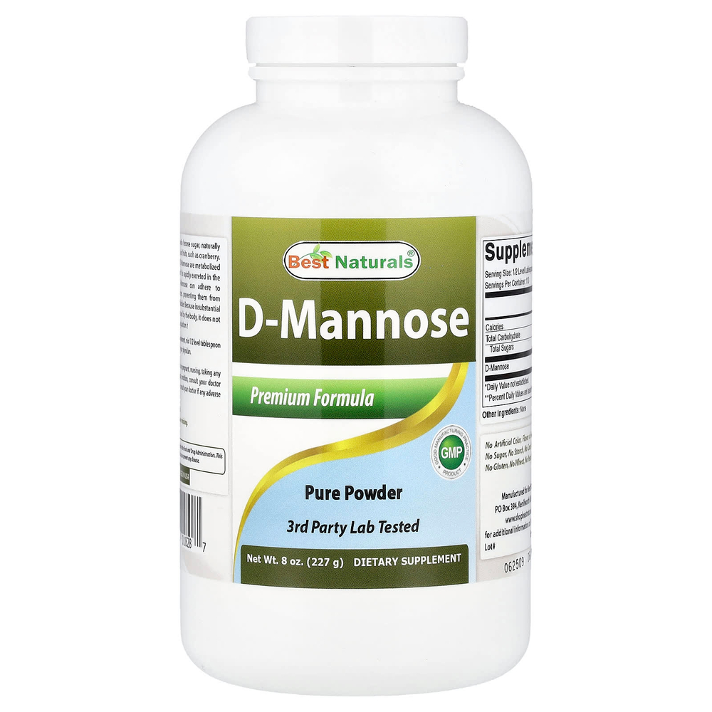 Best Naturals, D-манноза, 227 г (8 унций)