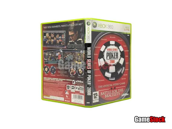 Xbox 360 World Series of Poker 2008: Battle for the Bracelets (Б/У, Английская версия)