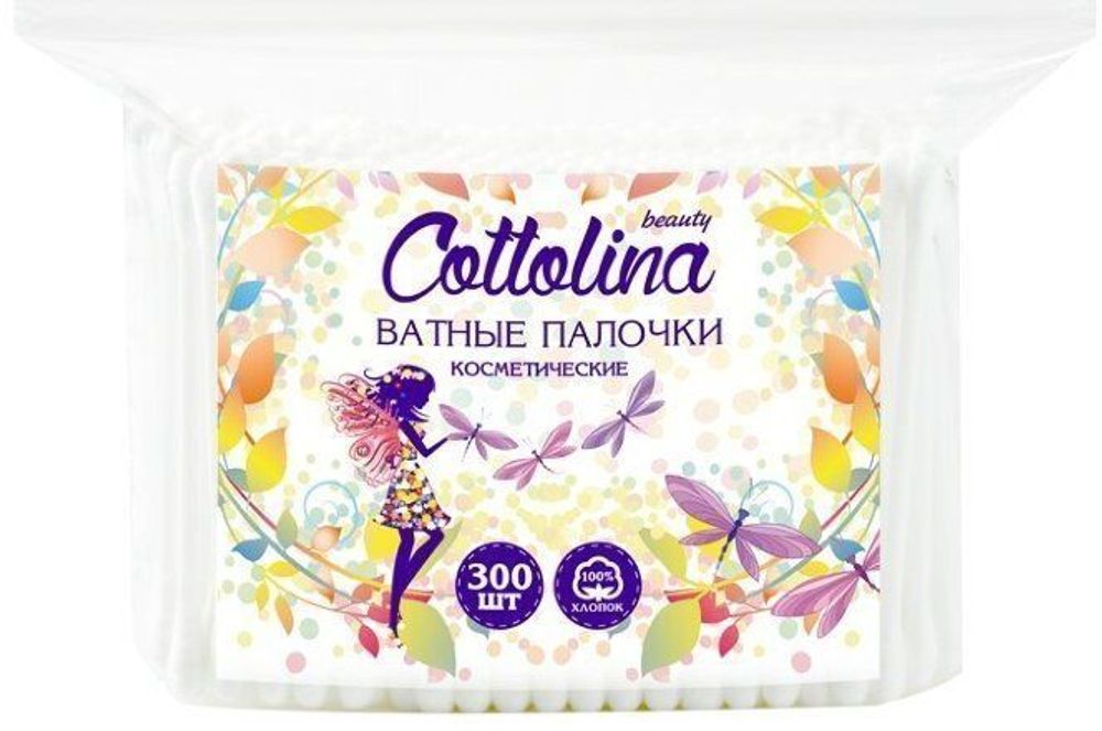 Ватные палочки Cottolina 300шт.