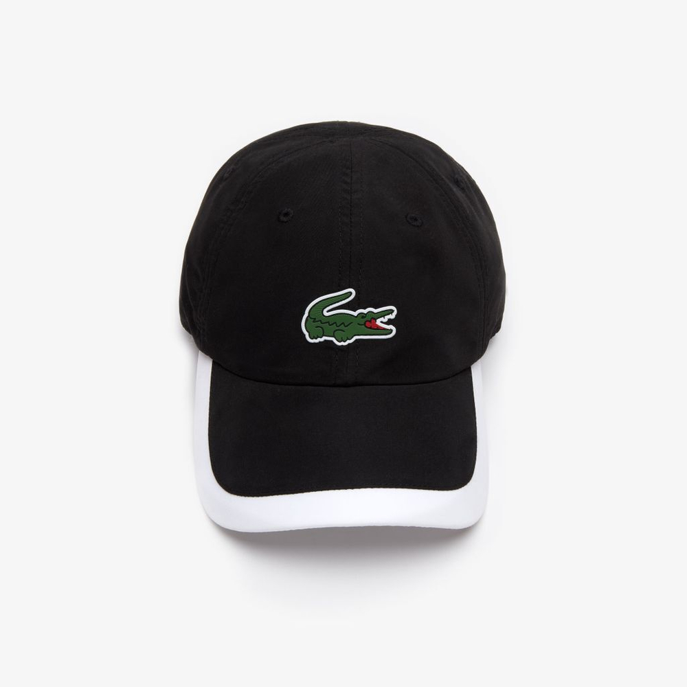 Теннисная кепка Lacoste Sport Contrast Border Lightweight Cap - черный
