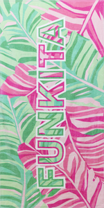 Хлопковое полотенце FUNKITA Tropic Palm