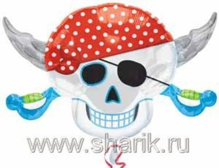 А ФИГУРА/P35 Череп пирата