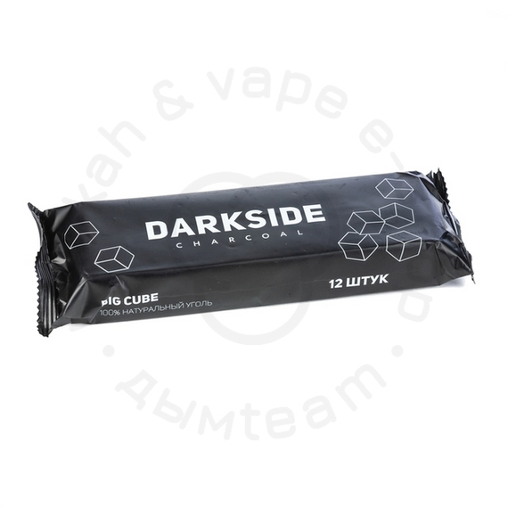 Уголь кокосовый DARKSIDE CHARCOAL (BIG CUBE, 12шт.)