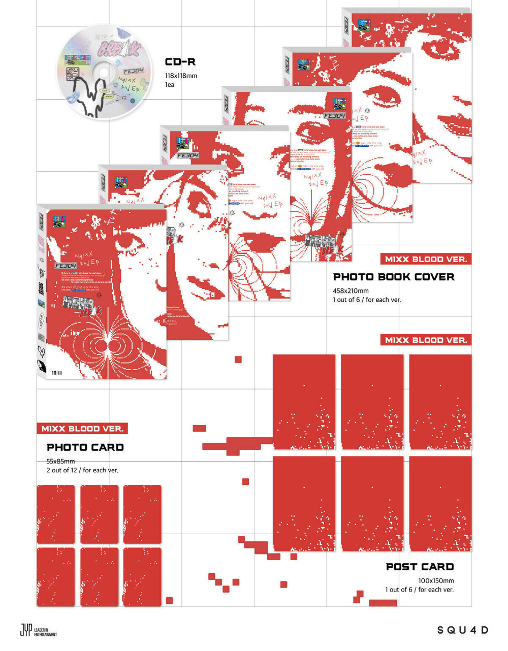 Альбом NMIXX - Fe3O4 : BREAK (Mixx Blood ver.)