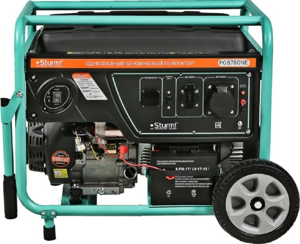 Генератор бензиновый Sturm PG8780NE