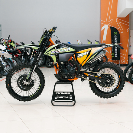Мотоцикл эндуро PROGASI RACE 300 WAVE (NB300) Orange/ Yellow 21/18