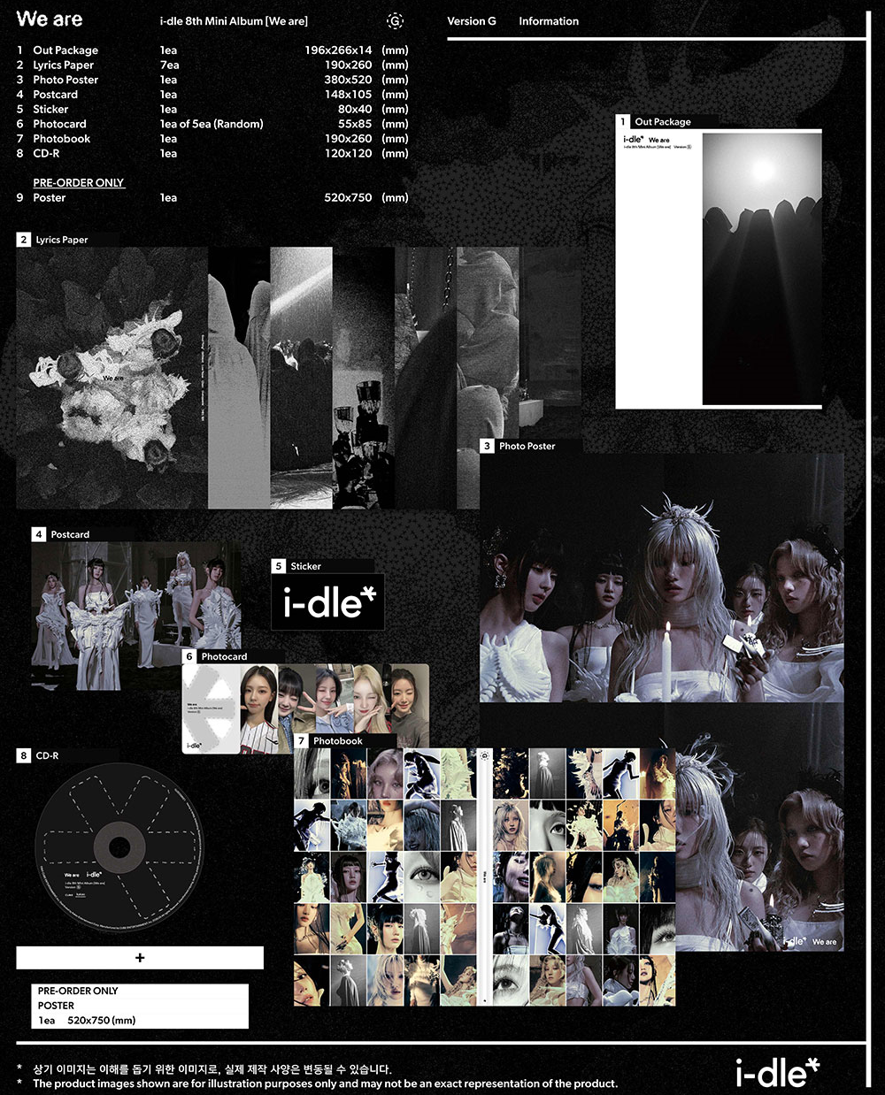 Альбом i-dle - 8th Mini Album We are