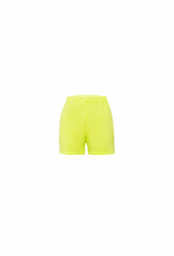 Спортивный костюм с шортами кислотно-зеленый 13-02-21 SS