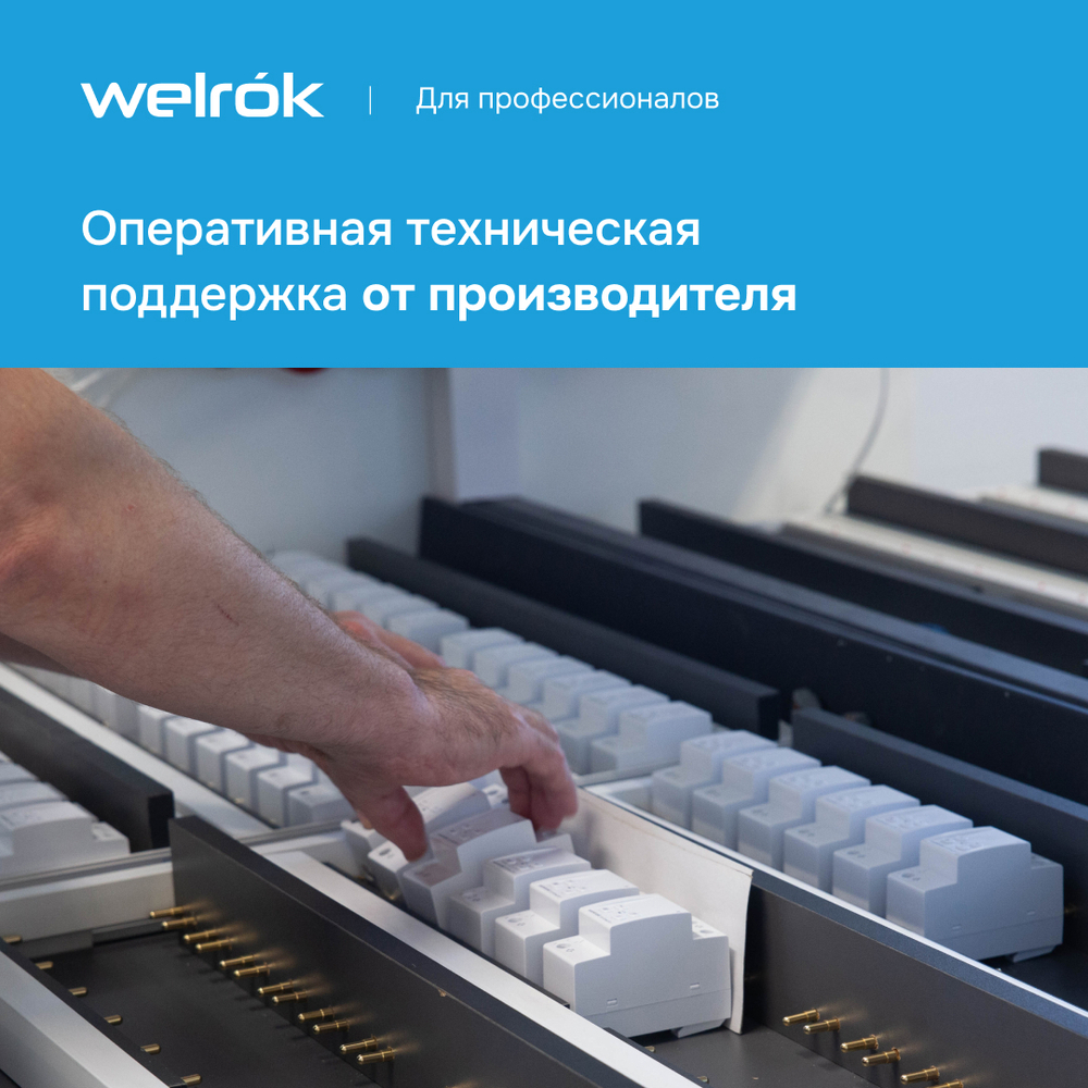 Розеточное реле напряжения Welrok PR red