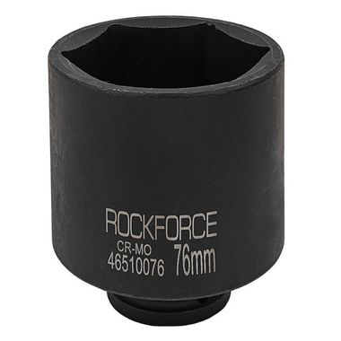 Головка ударная глубокая 3/4'', 76мм (6гр.) RockForce RF-46510076