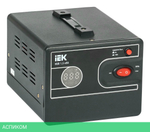 Стабилизатор напряжения IEK Hub 1.5кВА черный (IVS21-1-D15-13)