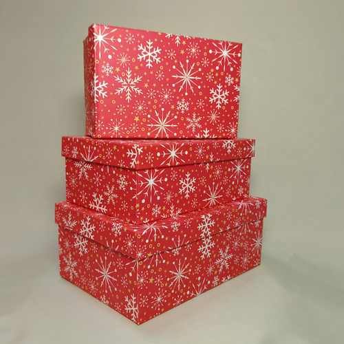 Набор коробок Новогодних 3 шт ( Арт: 1037Y-304)