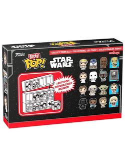 Фигурка Funko Bitty POP! Star Wars S2 Luke+R2-D2+Princess Leia+Mystery (1 of 4) 4PK 83668