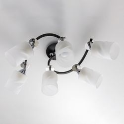 Citilux Сиерра CL119261 Люстра с поворотными плафонами Чёрная