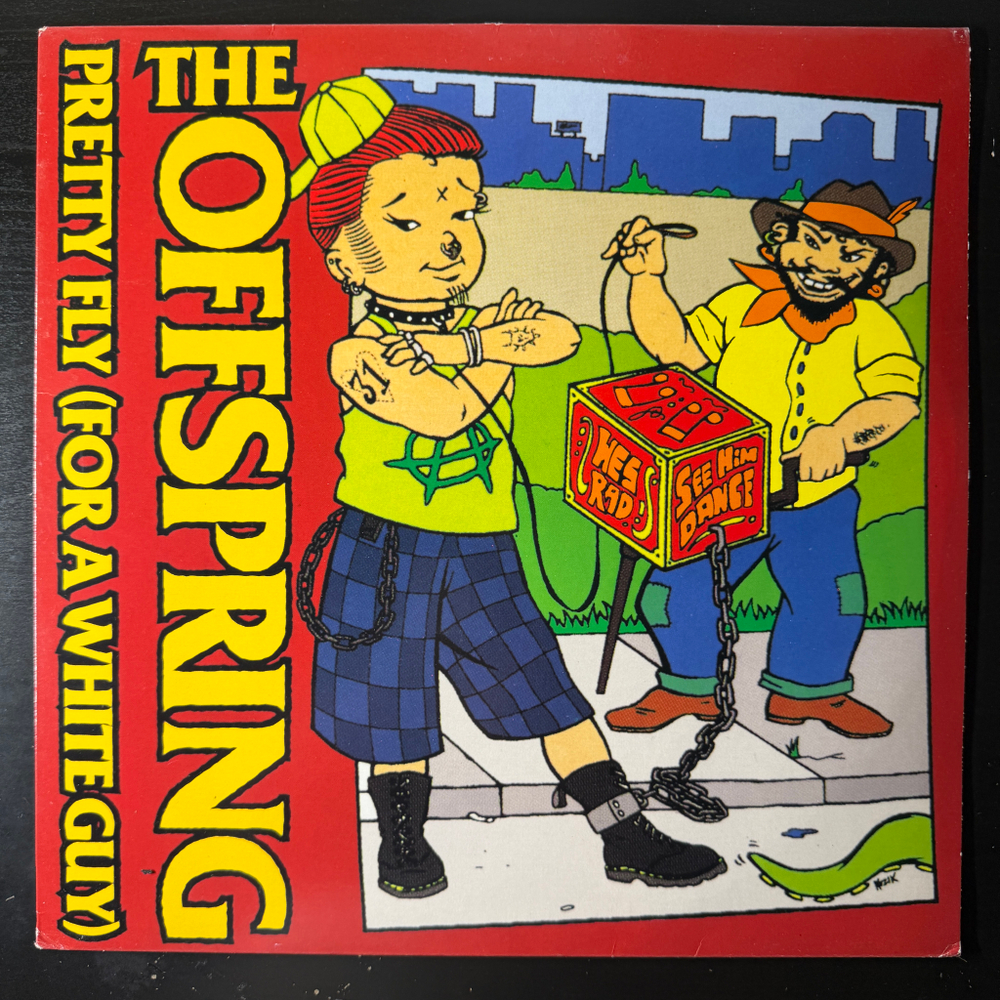 The Offspring ‎– Pretty Fly (For A White Guy) Италия 1977г. 12", 45 RPM