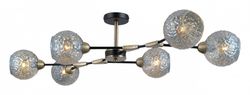 Люстра на штанге ILLUMICO  IL0253-6CSQ-79 BK AB