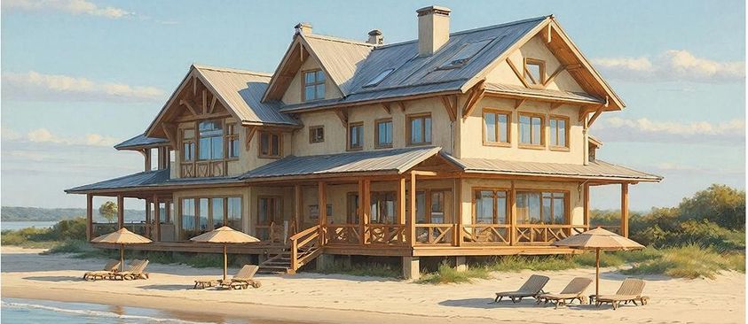 Дом у моря в Крыму