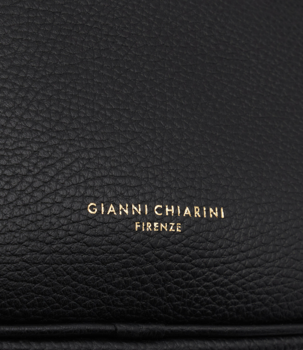 Кожаная сумка-мессенджер GIANNI CHIARINI - черный(BS 10530 GRN-NA)