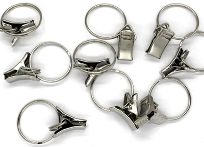 Прищепка крокодил для штор, d 2,2 см, р. прищепки 1,8х0,8 см