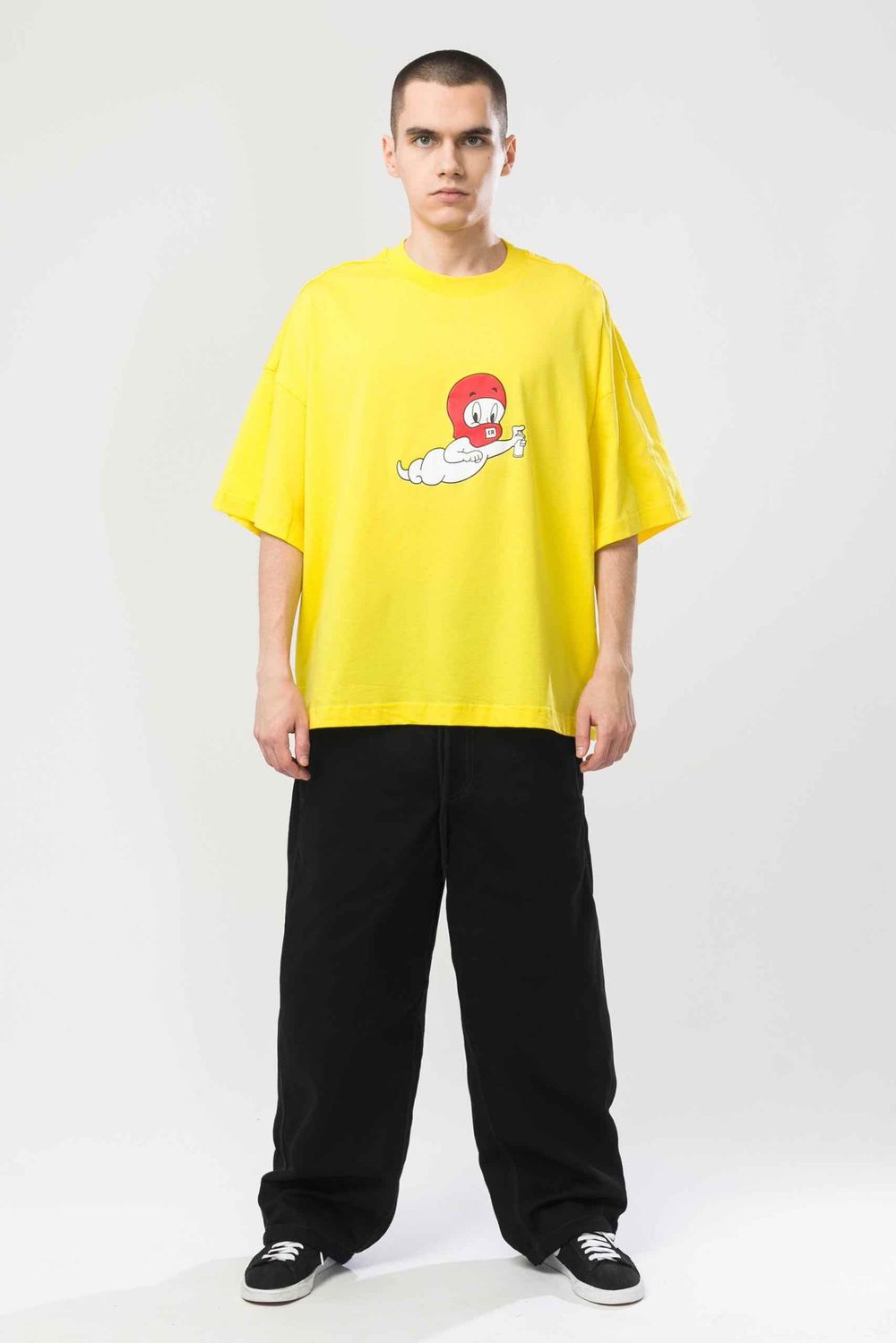 Футболка Codered Wide T Ghostwriter желтая