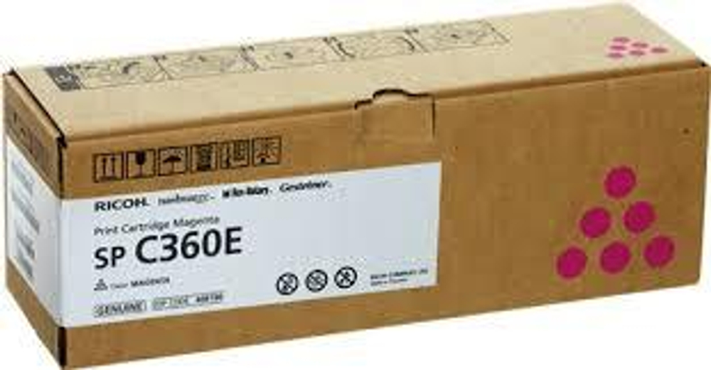 Тонер-картридж  Ricoh малиновый тип SPC360E